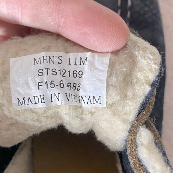 Sperry Top Siders Men's Bahama Lug Chukka Bomber Black Boot 11 - Picture 11 of 12